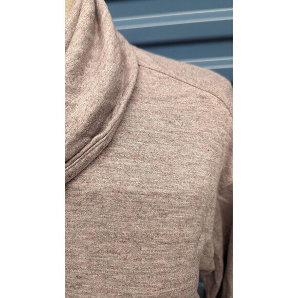 Pure Jill‎ Cowlneck Heathered Seam Long Sleeve Pullover Sweater Small - Picture 3 of 10